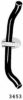 GATES 3453 Radiator Hose